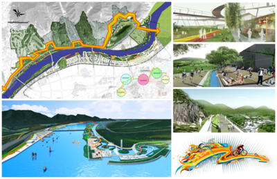 富阳北支江沿岸景观概念规划
